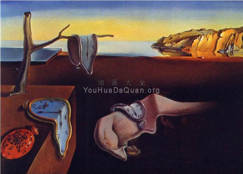 记忆守恒(软钟) - 萨尔瓦多·达利